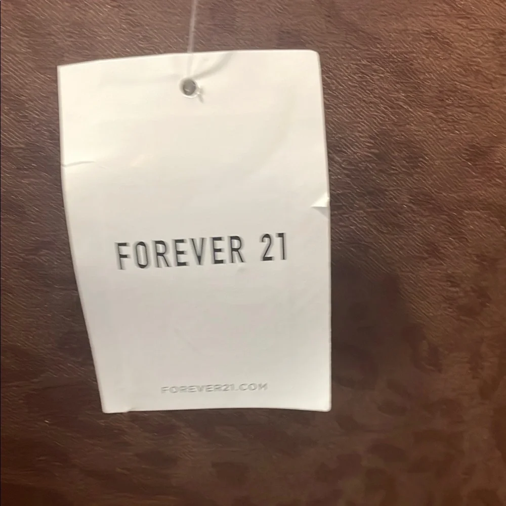 Forever 21 Brown Leopard Print Top - Picture 5 of 6